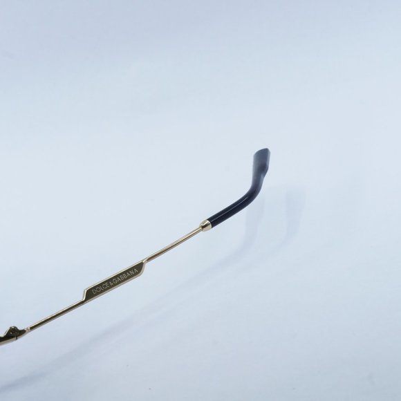 NEW DOLCE&GABBANA DG1349 1311 GOLD/MATTE BLACK EYEGLASSES - Picture 4 of 10